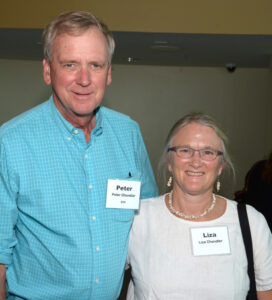 Peter Chandler at BNN's 20th anniversary party